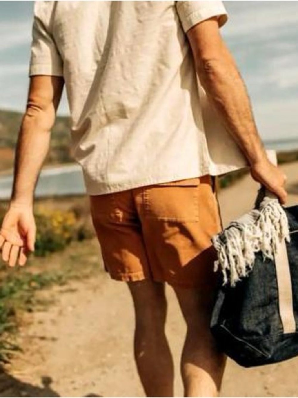 Taylor Stitch The Trail Shorts Size 30 in Apricot Micro Corduroy Surf Culture S - Picture 3 of 12